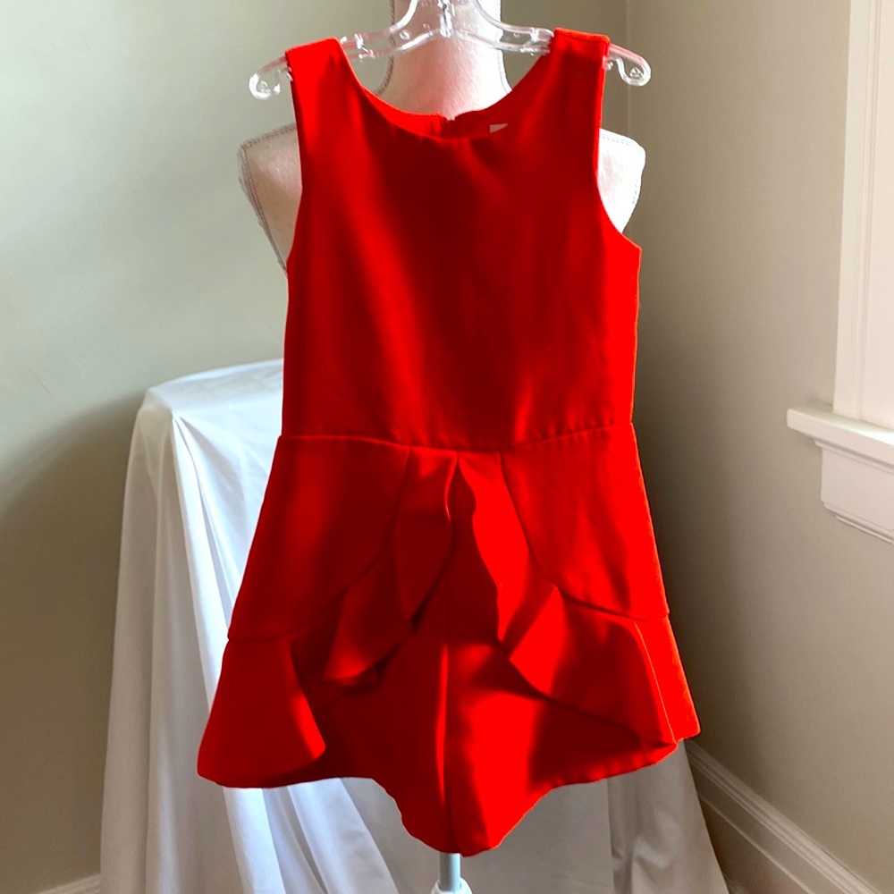 Gianni Bini girls ruffled romper